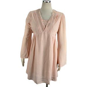 CATO MP Crochet Layered Dress Petites Rayon Femini